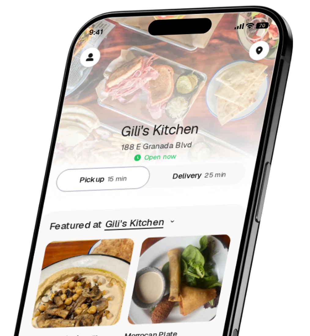 Gili's Kitchen app preview